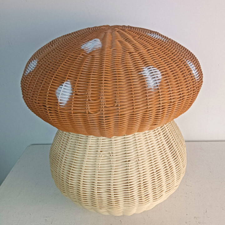 Playful basket in mushroom design Kalsten