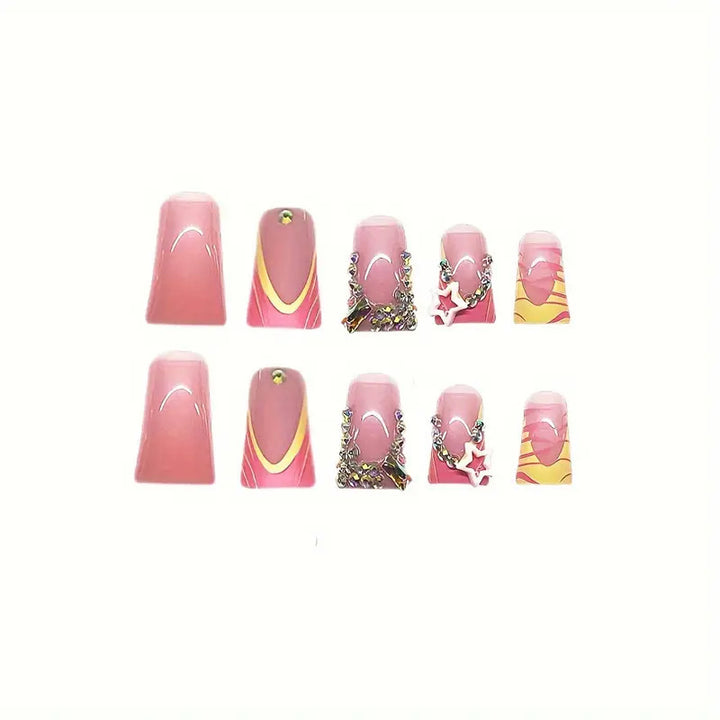 Artistic Gel Nail Design Set Kalsten
