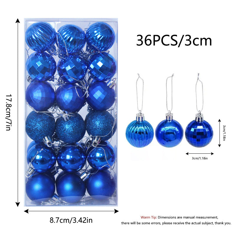 Decorative Christmas Tree Baubles Set Kalsten