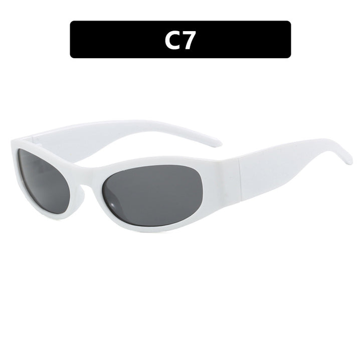 Women's sporty sunglasses with a wide frame and UV protection Kalsten