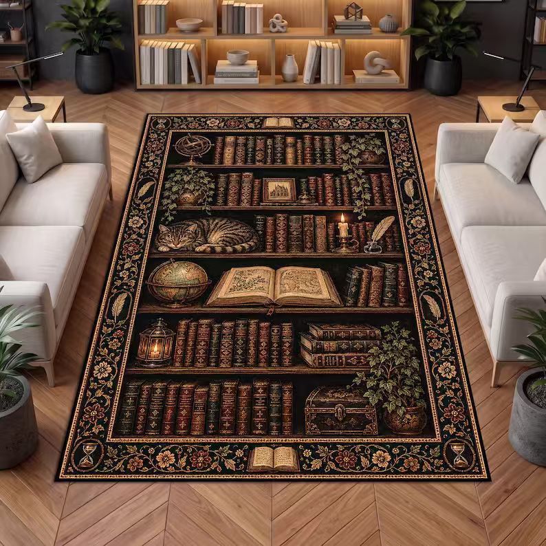 3D Skull Art Area Rug