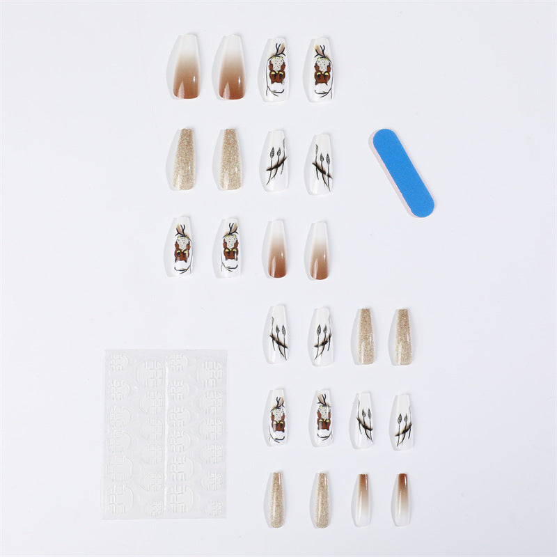 Creative animal design artificial nails Kalsten