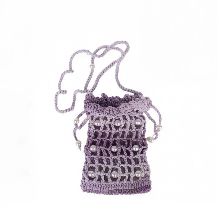 Decorative Crochet Mini Backpack