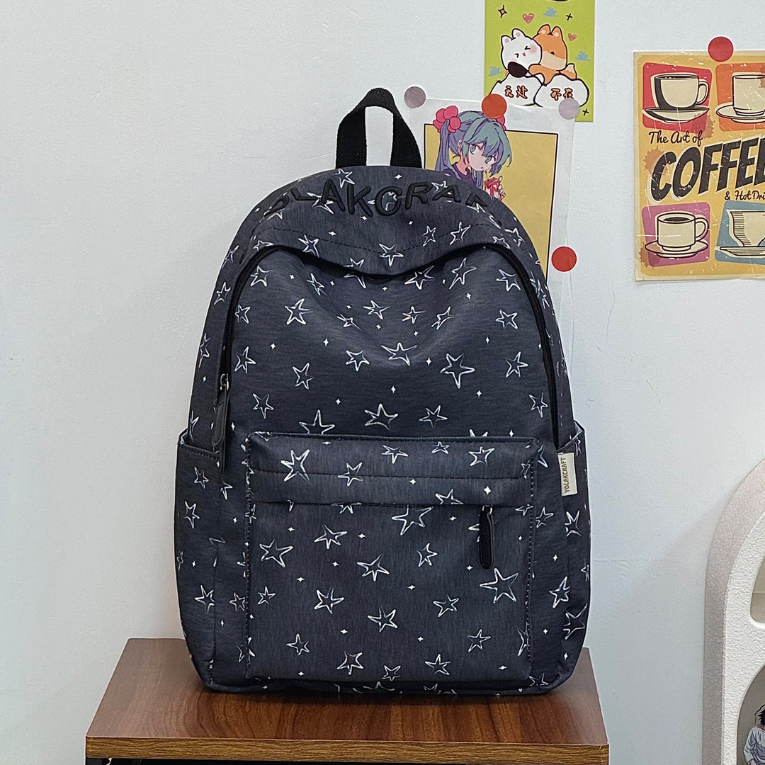 Casual All-Occasion Star-Print Backpack Kalsten