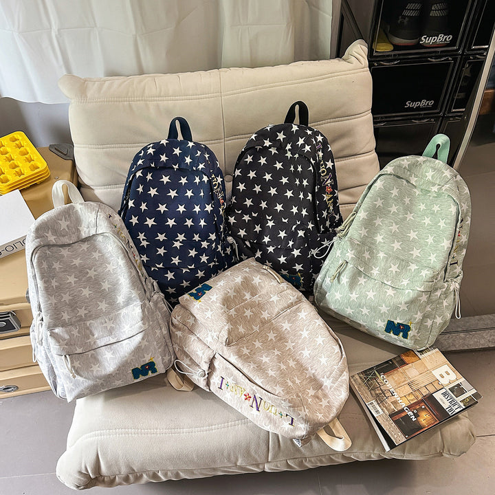 Stylish Star-Patterned Backpack Kalsten 1791204182