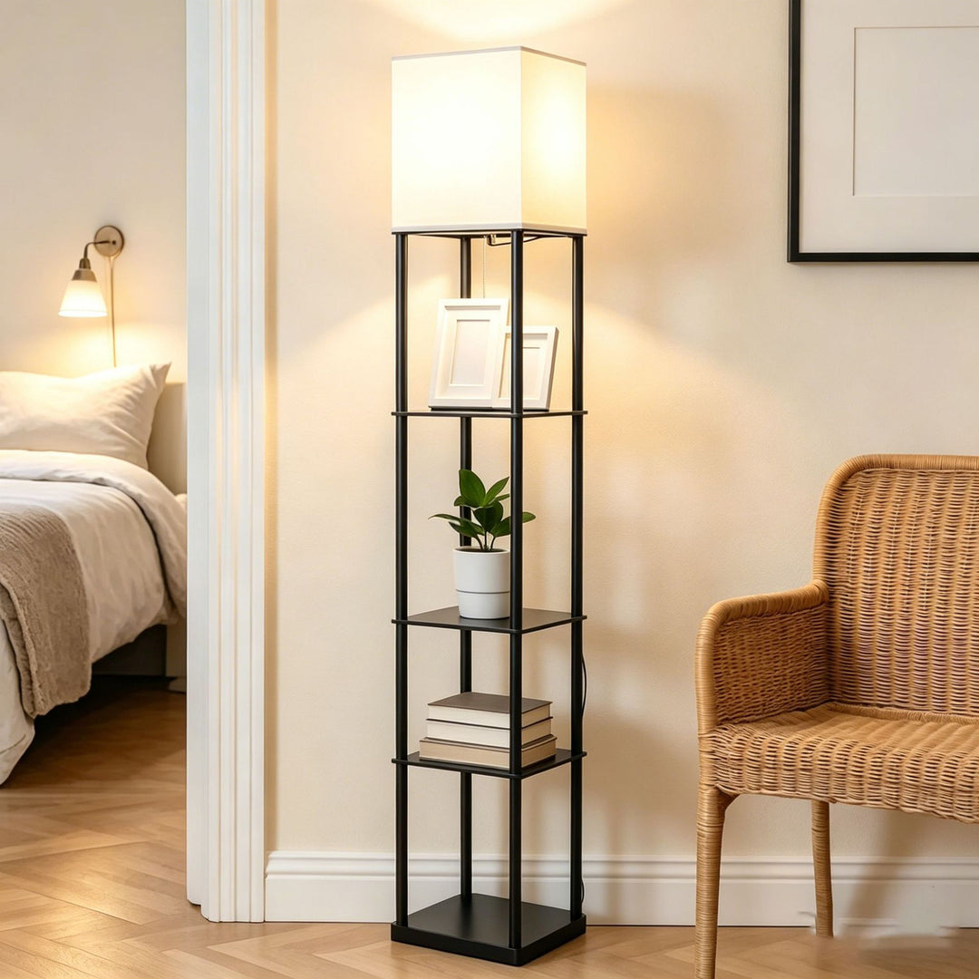 Bookshelf Floor Lamp