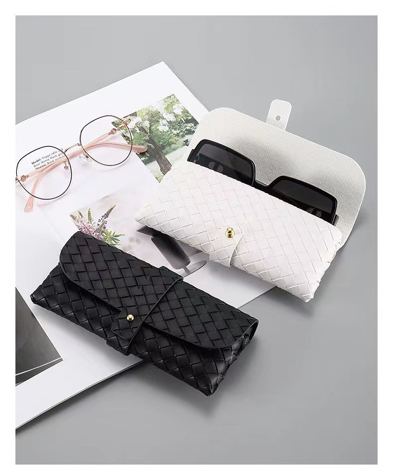 Woven Leather Clutch Kalsten