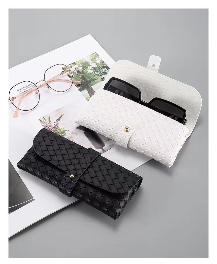 Woven Leather Clutch Kalsten