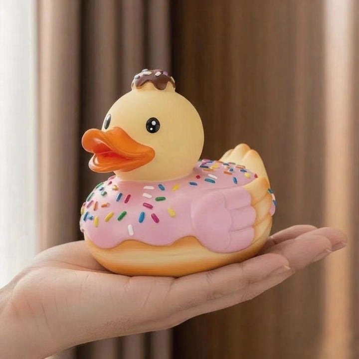 Decorative figure rubber duck with surprise element Kalsten