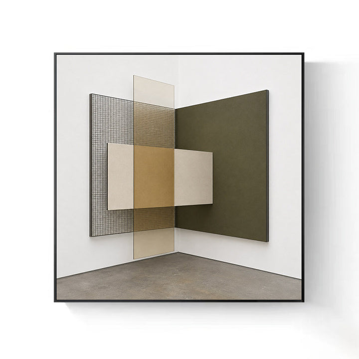 Abstract Geometric Wall Artwork