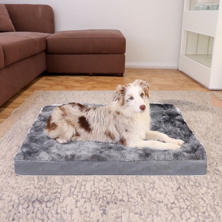 Luxurious Plush Pet Resting Cushion Dog Bed