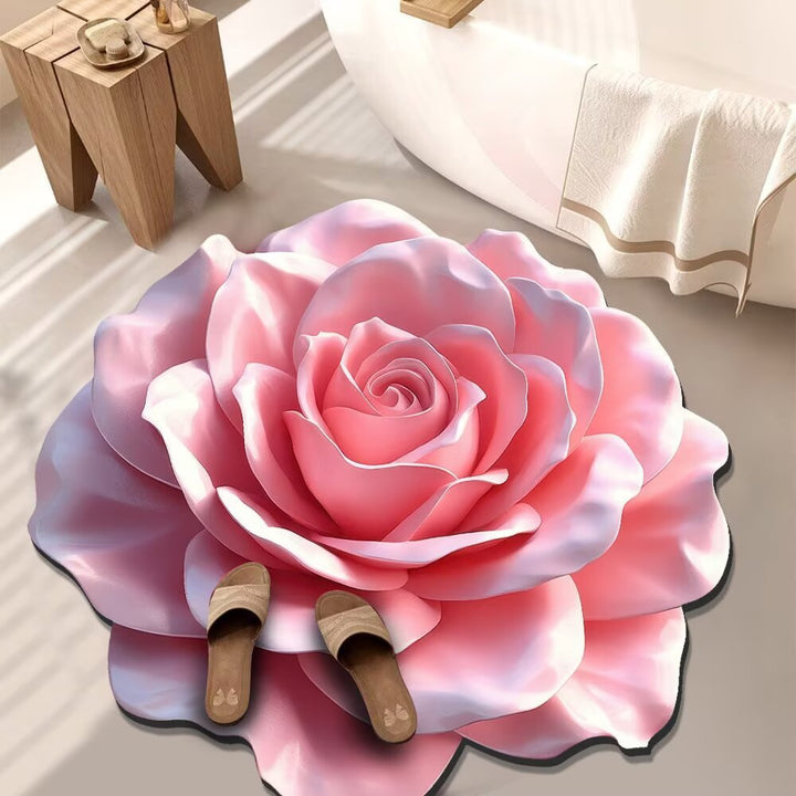 Cheerful Floral Decorative Area Rug Kalsten