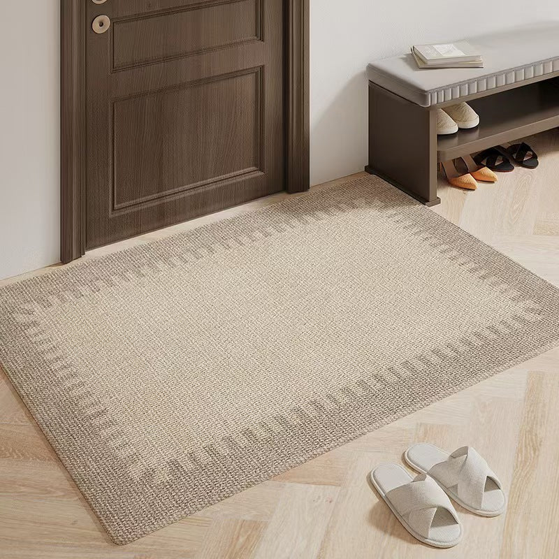 Textured Geometric Area Rug