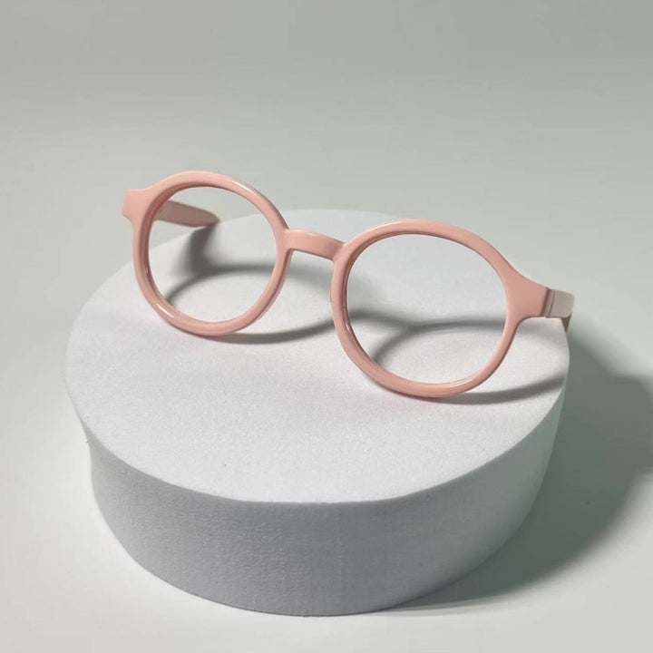 Vintage-Inspired Oval Frame Glasses Kalsten