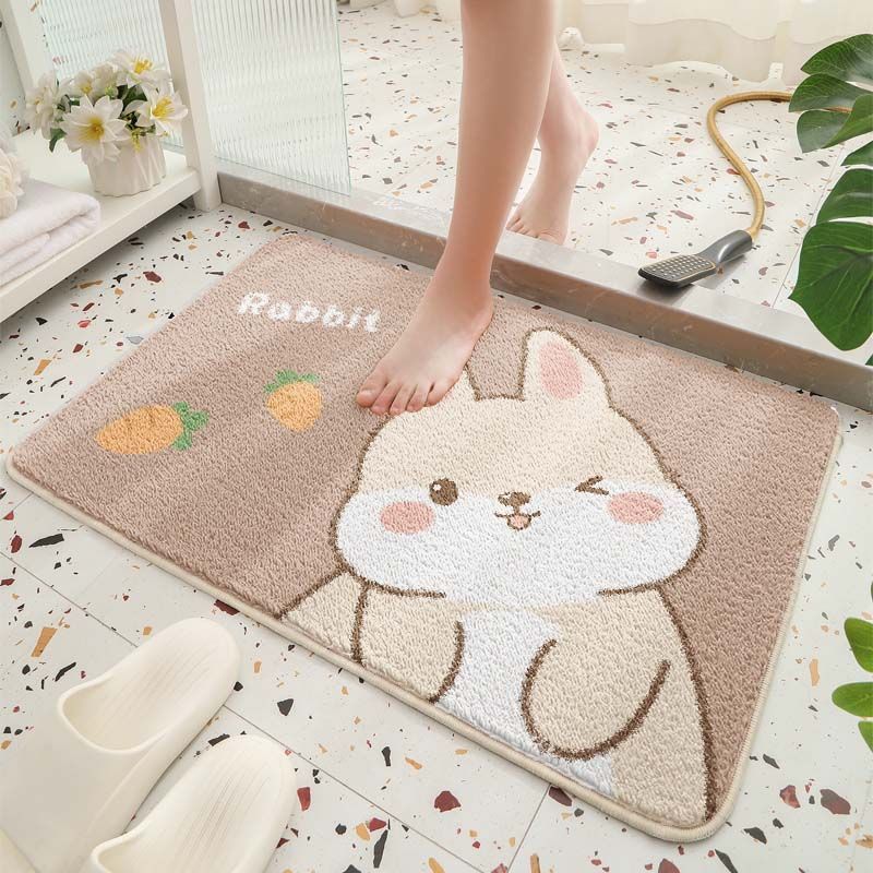 Cute Cartoon Bear Bath Mat
