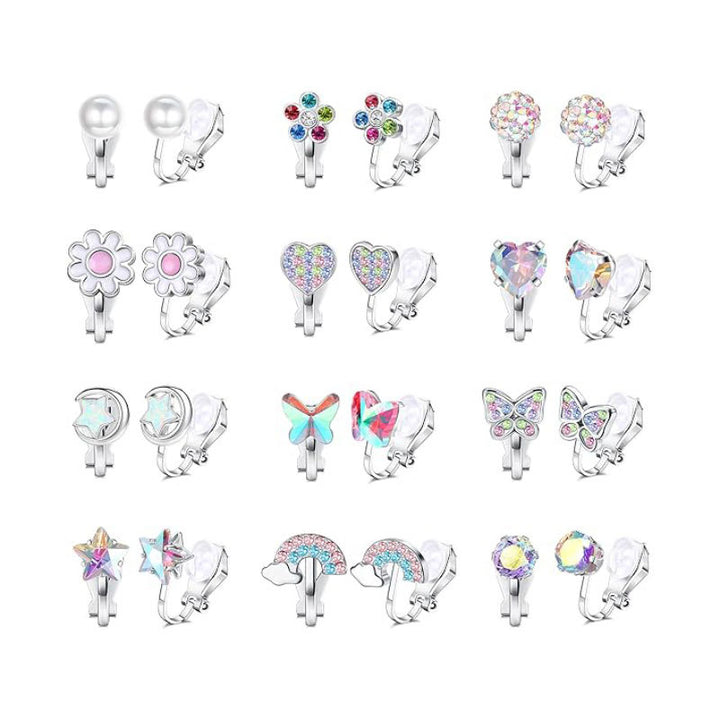 Charming Clip-On Earrings Set Kalsten