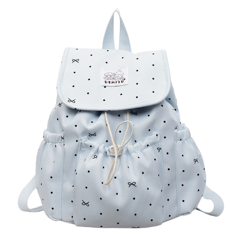 Playful Polka Dot Backpack Kalsten
