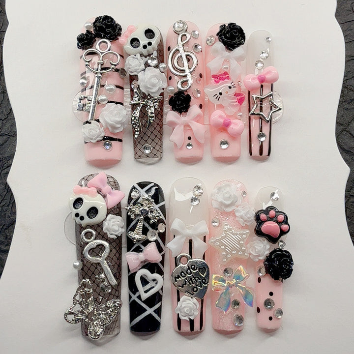 Decorative Press-On Nails
