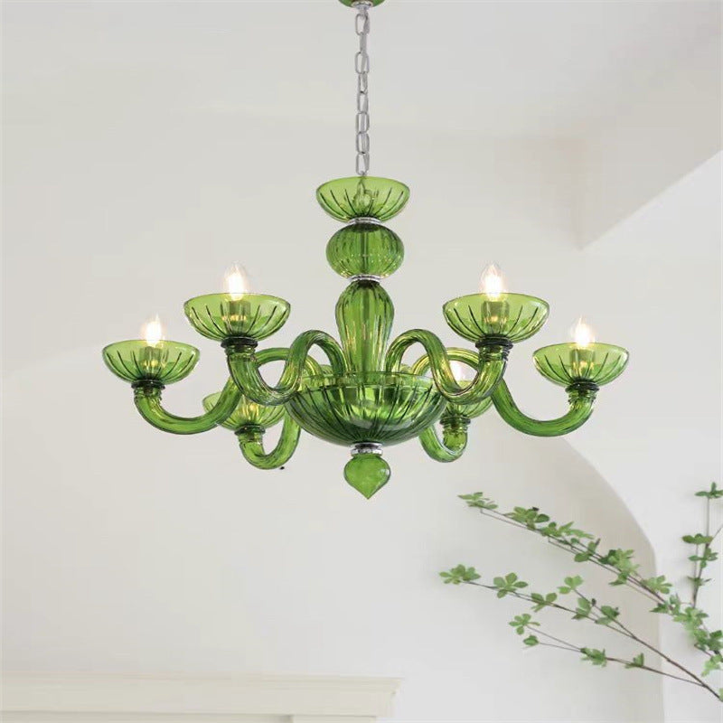 Elegant Glass Chandelier