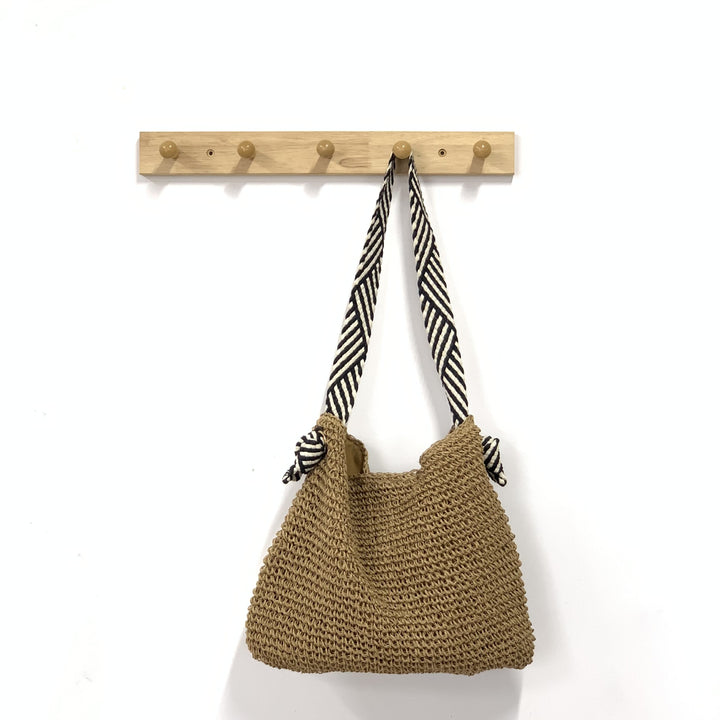 Handcrafted shoulder bag with unique weaving pattern Kalsten