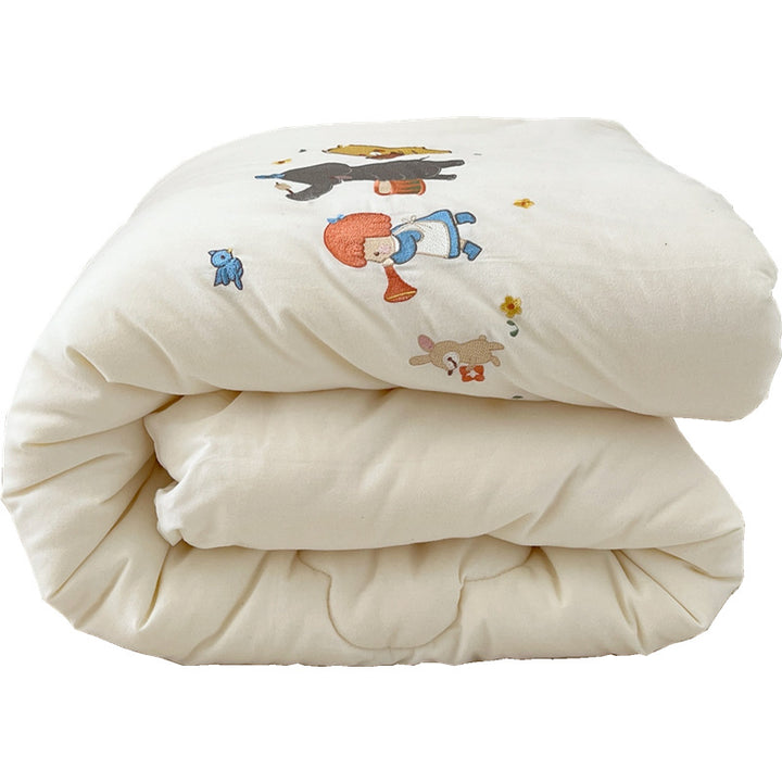 Unisex cuddly blanket with a cheerful animal motif Kalsten