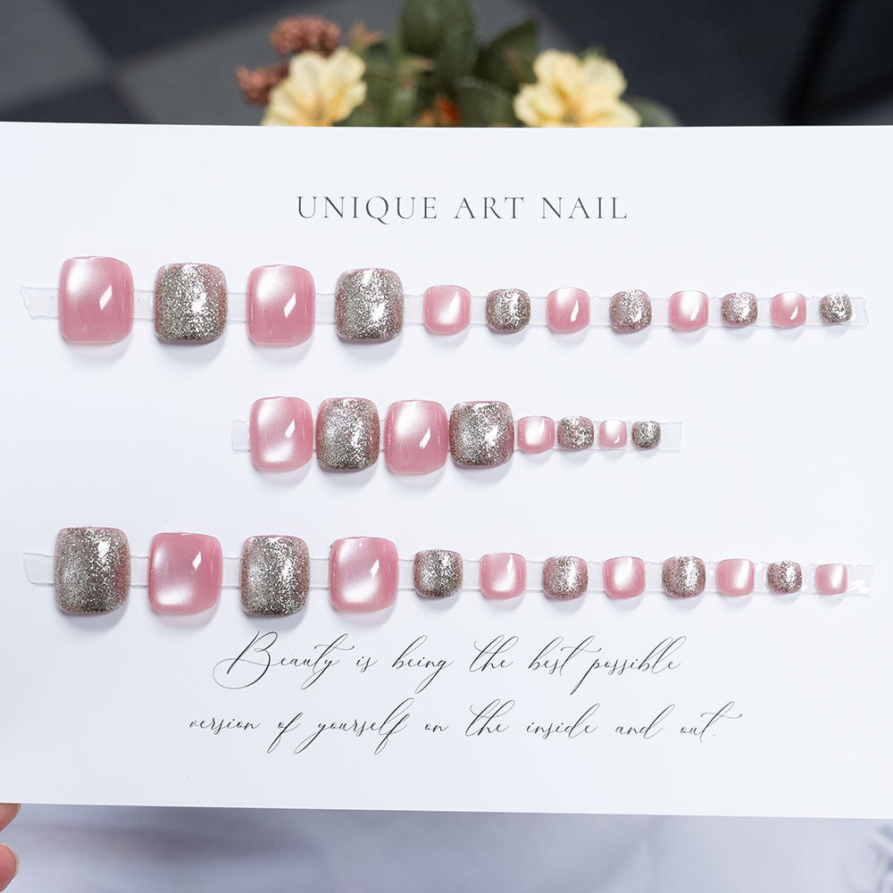 Decorative Gel Toe Nail Art