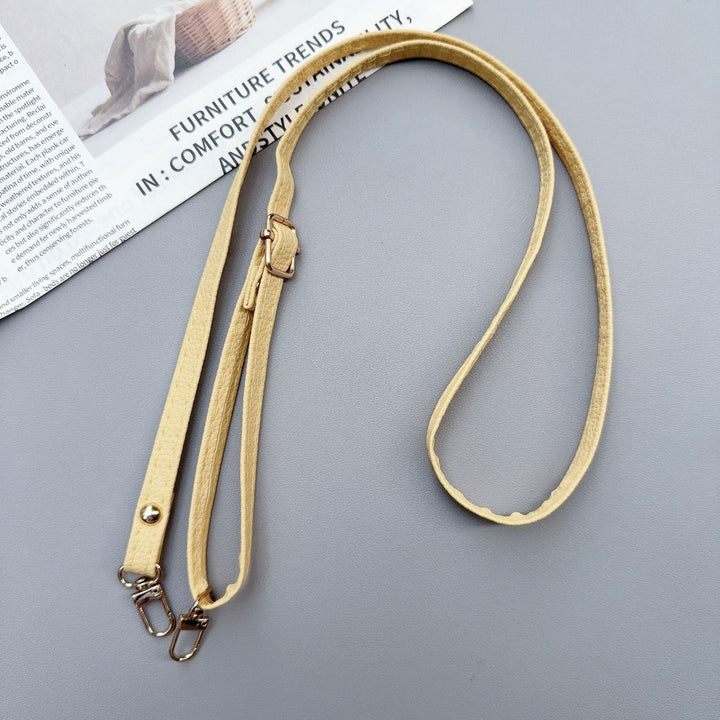 Adjustable Faux Leather Crossbody Strap Kalsten