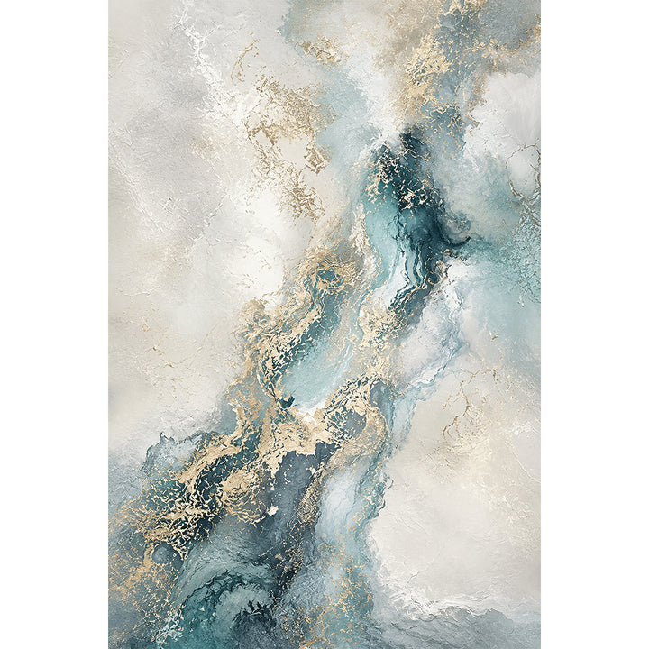 Abstract Oceanic Canvas Artwork