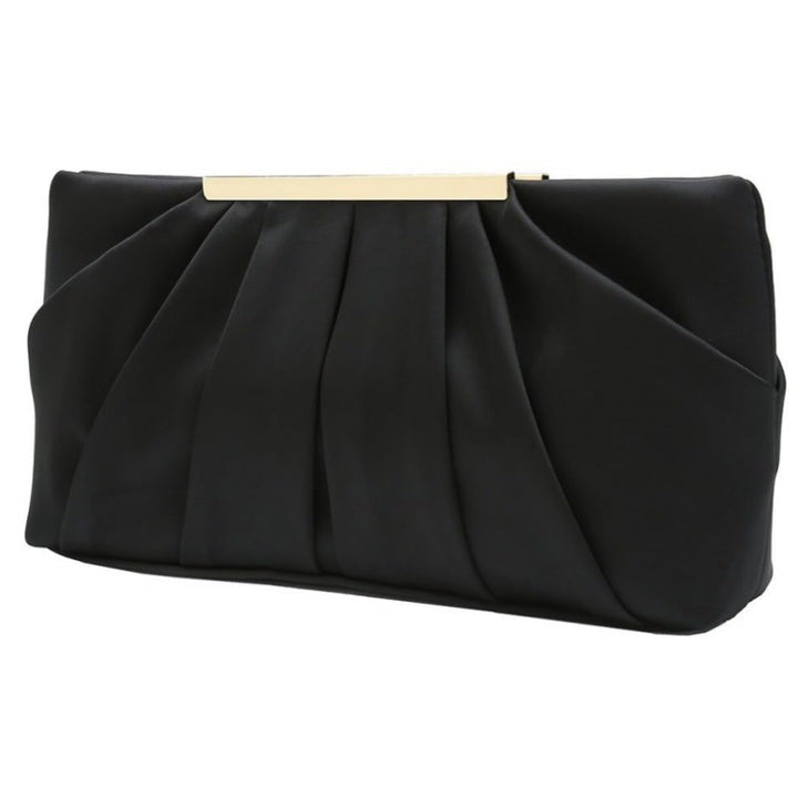 Elegant Clutch with Refined Pleat Details Kalsten