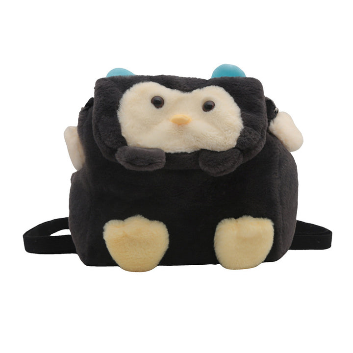Plush backpack with cute penguin design Kalsten