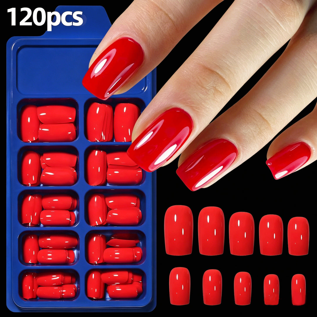 Premium Almond-Shaped False Nail Set Kalsten
