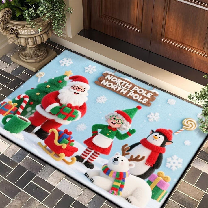 Holiday Themed Area Mat