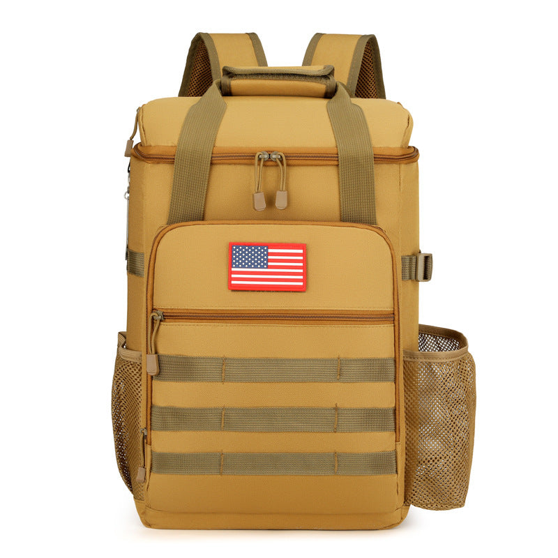 Unisex nan tactical backpack with MOLLE front, insulated cooler compartment and padded laptop sleeve Kalsten