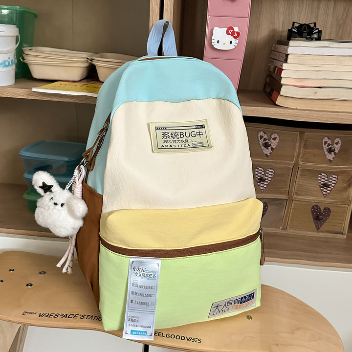 Colorful Multi-Compartment Backpack Kalsten