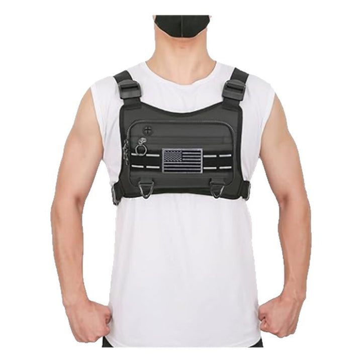 Multifunctional vest with adjustable straps and numerous pockets Kalsten