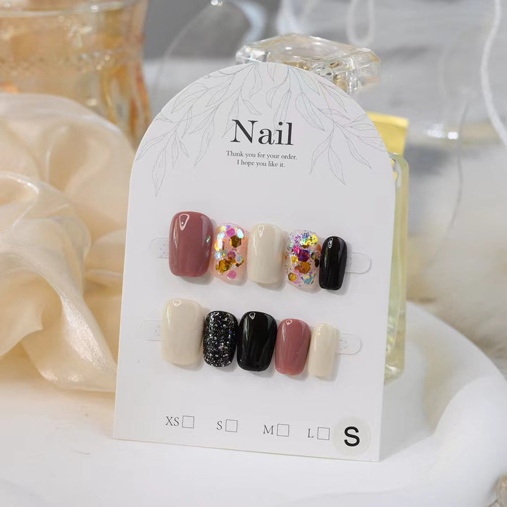 Creative Press-On Nail Art Set