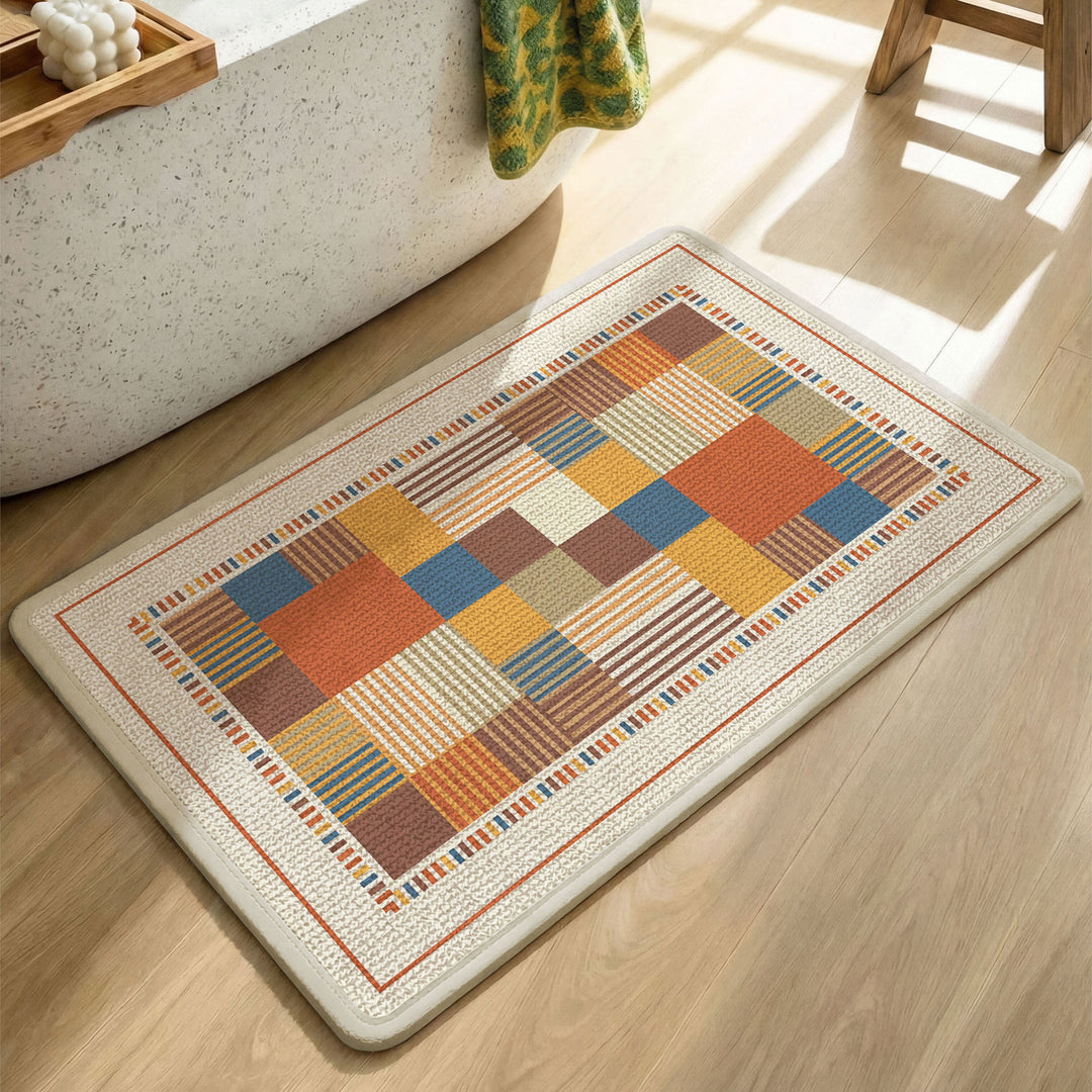 Playful Pet-Themed Bath Mat