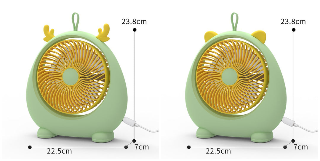 Women's Portable Mini Fan in Kawaii Animal Design Kalsten