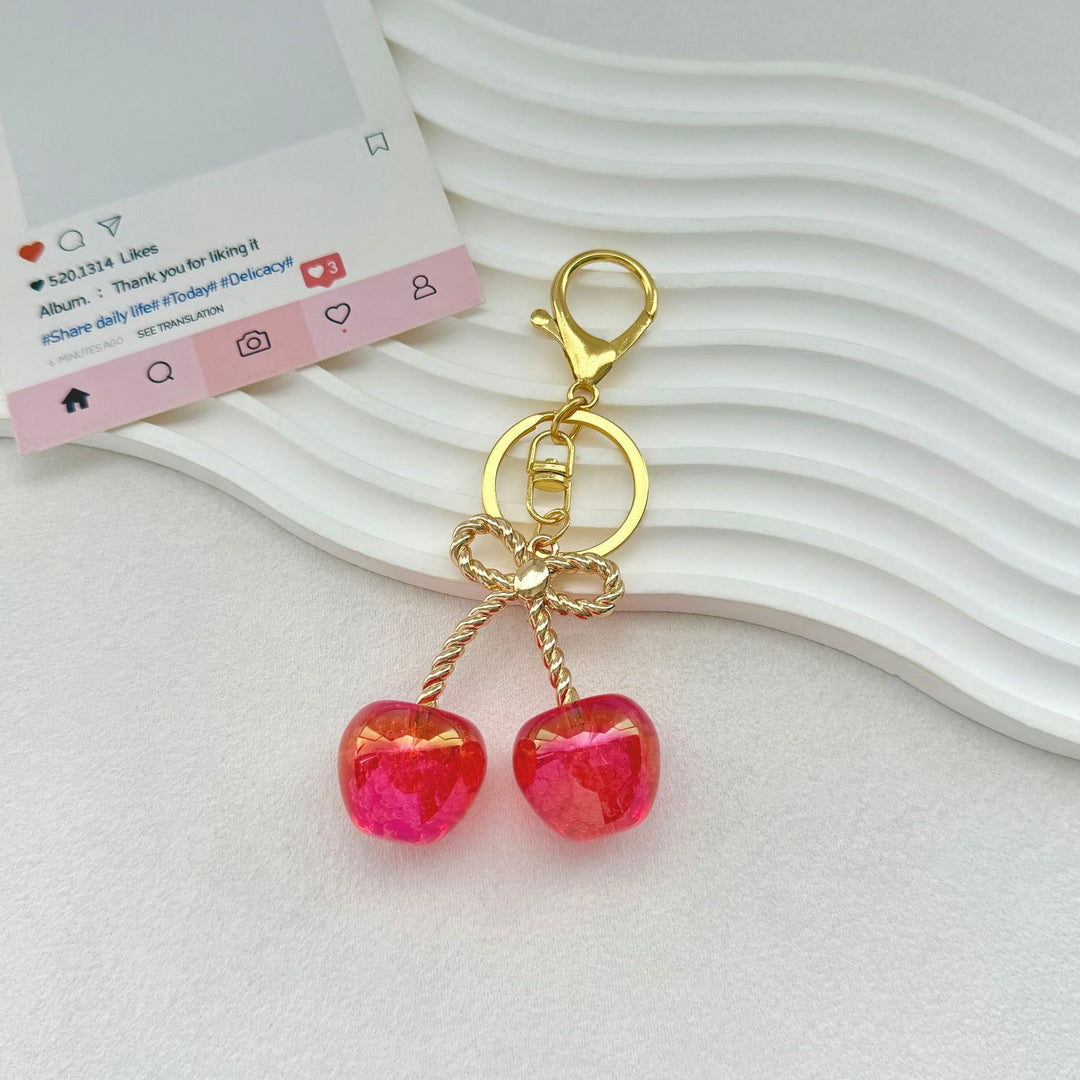 Cherry-Inspired Decorative Keychain Kalsten