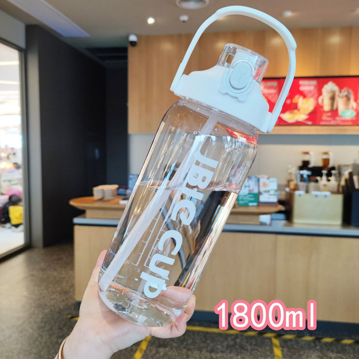 Women's large water bottle with leak-proof lid and straw Kalsten