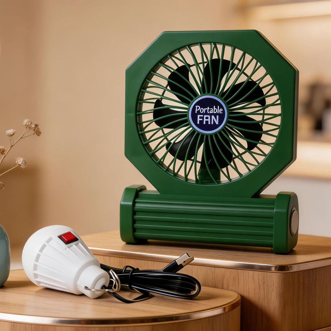 Women's Portable Table Fan with USB Connection Kalsten