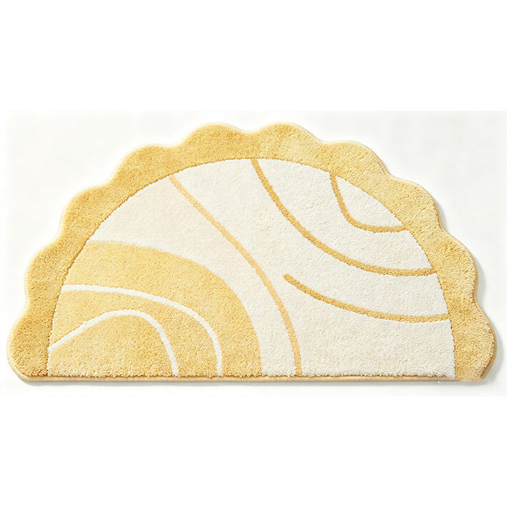 Decorative Swirl Bath Mat Kalsten