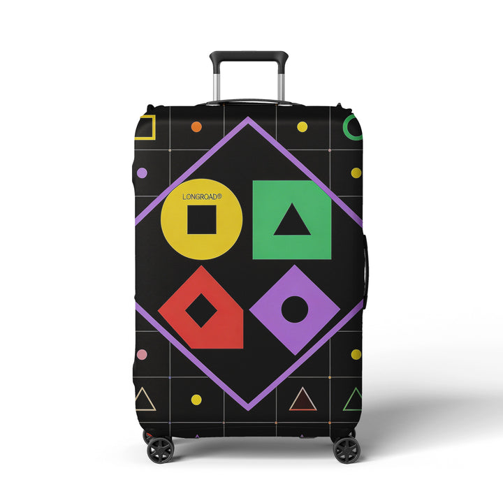 Ladies Luggage Protection with Modern Geometric Design Kalsten