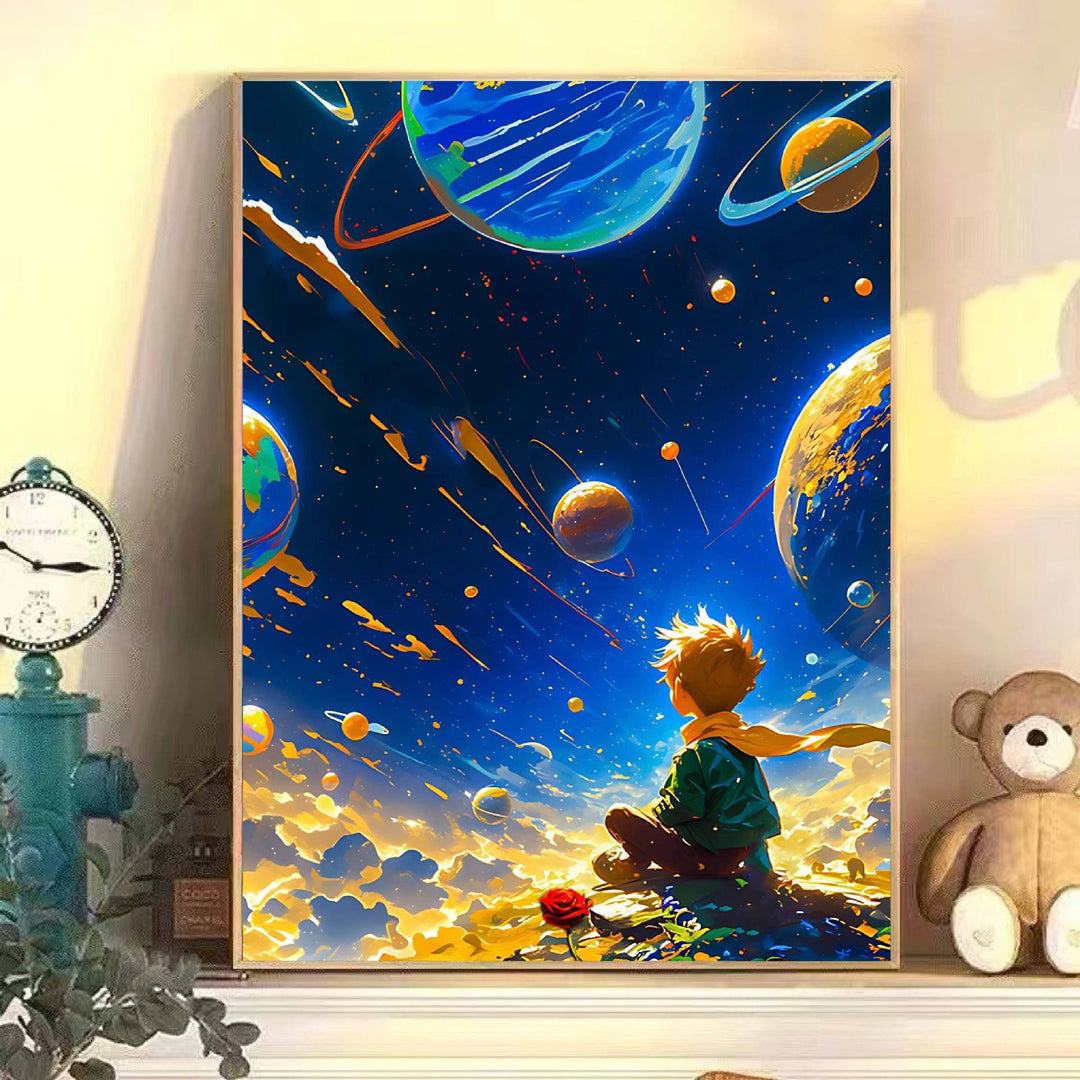 Whimsical Character Canvas Art Print Kalsten