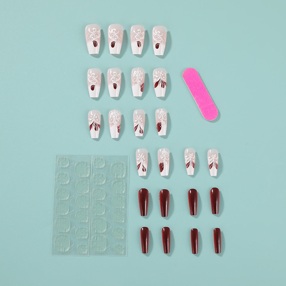 Artificial nails in elegant vintage design Kalsten