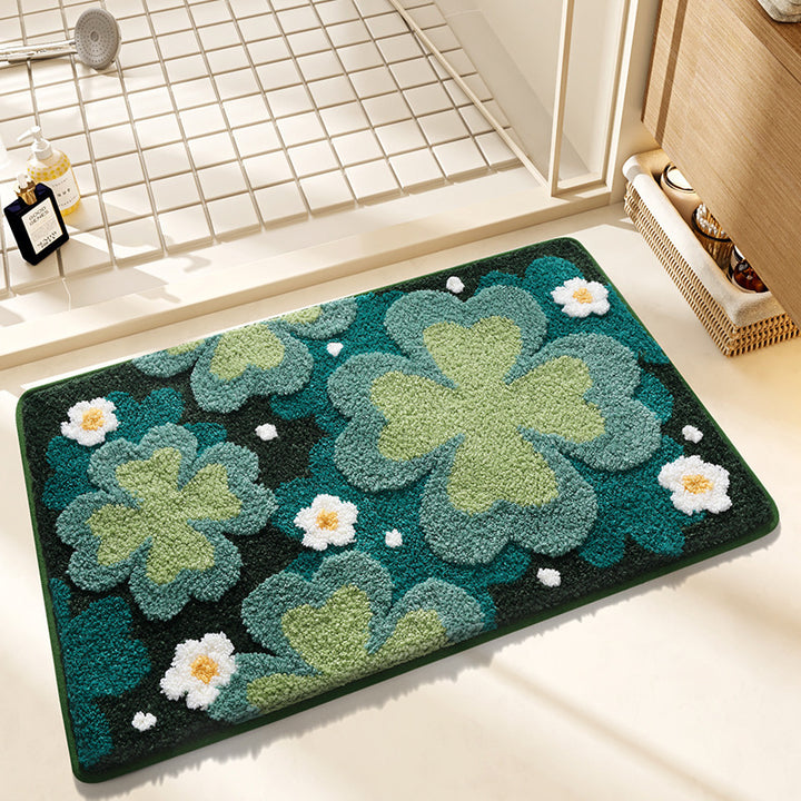 Coastal Beach-Themed Bath Mat Kalsten