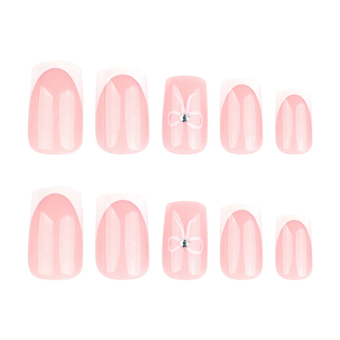 Artful Nail Art with Bow Accents Kalsten