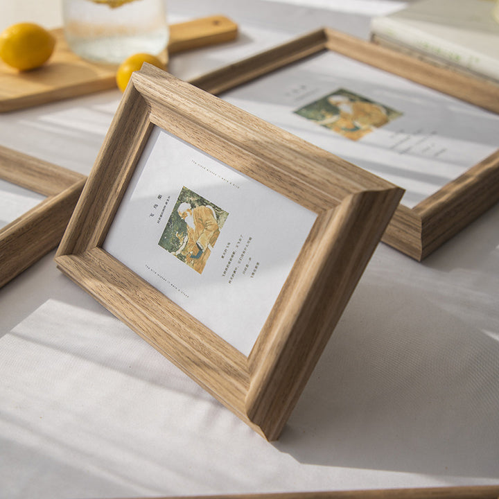 Rustic Wooden Picture Frame for Wall Display