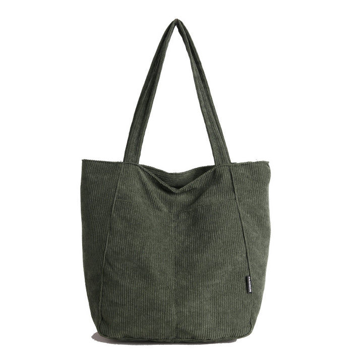 Corduroy Large Tote Bag