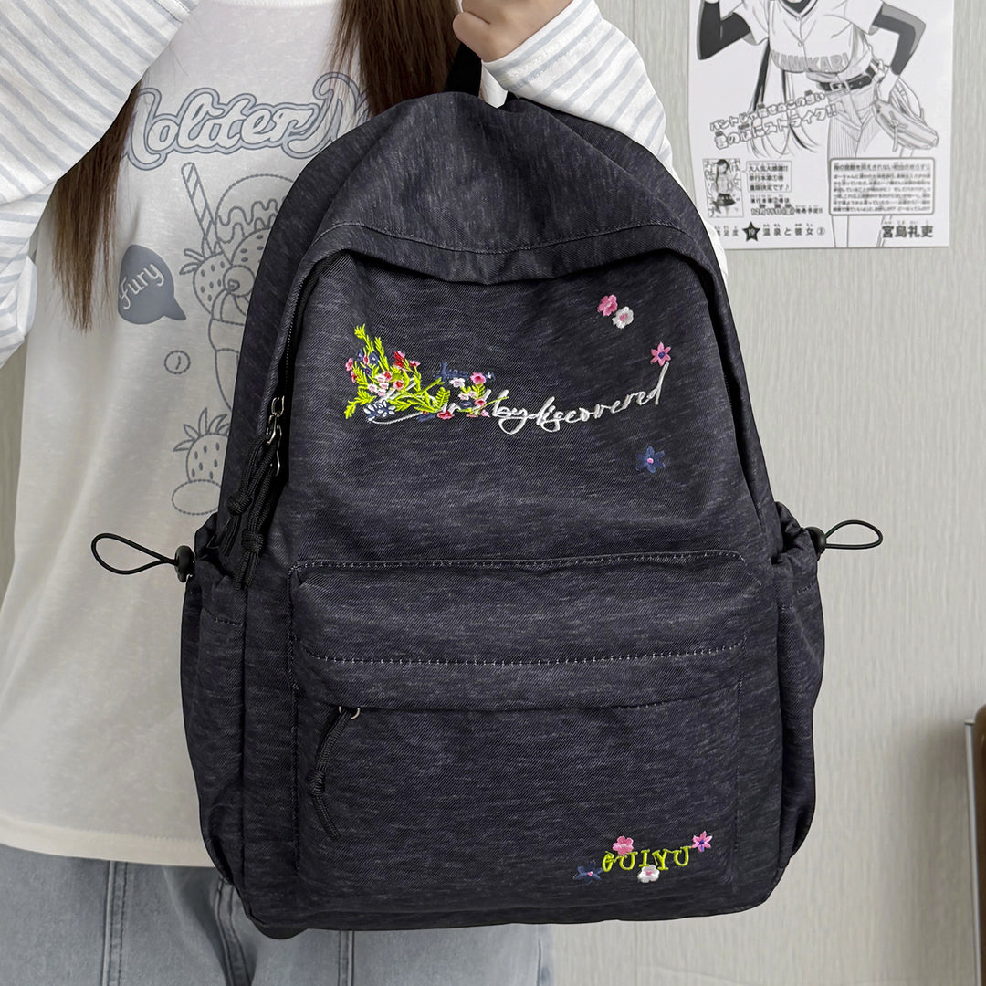 Floral Embroidered Backpack Kalsten 1791206093